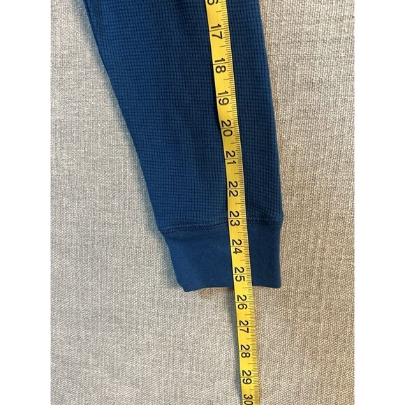 Faded Glory Mens Blue Long Sleeve Waffle Knit Thermal Sz Med. (38-40) - Picture 7 of 8